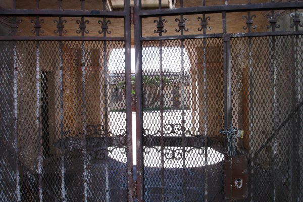 Old Police Station Front Gate